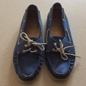 Sperry X J Crew topsides boat shoes